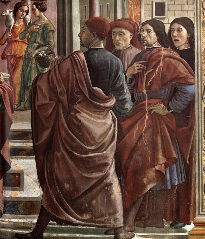 Domenicho Ghirlandaio Vertreibung Joachims aus dem Tempel France oil painting art